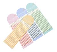 BCOATH Pegatinas Adhesivas para Resaltar Textos, Marcadores de Lectura Profesionales en 4 Colores para Uso en Libros, Cuadernos y Documentos de Oficina