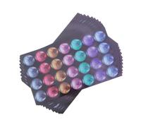 BCOATH Pegatinas Autoadhesivas para Agujeros de Papel Suelto, Círculos de Refuerzo Decorativos y Resistentes para Escuela y Oficina, Paquete de 48 Hojas