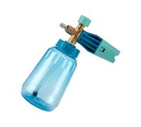 BCOATH Pistola de Lavado de Alta Presión para Coche con Botella de 1l y Diseño Ajustable, Boquilla de Espuma de Plástico para Lavado y Riego