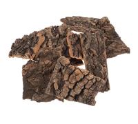 BCOATH Plataforma para Tomar el Sol para Reptiles 10 Piezas Corteza Natural 3.93x3.54x0.19in para Lagartos y Pequeños Animales en Terrario Decorativo