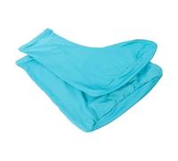 BCOATH Polainas Impermeables para Senderismo Altas Azul L, Fundas para Zapatos Resistentes Arena, Cubrezapatos Elásticos para Montaña y Trekking al Aire Libre, Protección Ligera