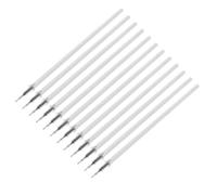 BCOATH Recambios de Tinta para Bolígrafo de Gel 0,5 Mm Punta Fina, 100 Unidades Recargas de Tinta Negra Fluido Suave, Recambio de Bolígrafo para Material de Oficina y Escolar