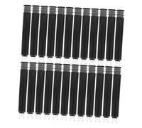 BCOATH Recambios Para Pluma Estilográfica 200 Unidades 3.4 Mm Tinta Negra Recargable Plástico Práctico Para Oficina Escuela Hogar Escritura Creativa