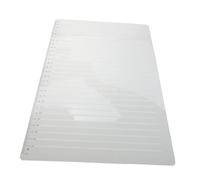 BCOATH Regla Flexible para Estudiantes con Plantilla para Líneas Invisibles Guía de Escritura sin Marcas Herramienta Precisa para Dibujo y Exámenes Incluye Marcador y Varilla