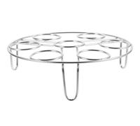 BCOATH Rejilla de vapor de acero inoxidable 304 para huevos, multifuncional, redonda, de pie alto, para cocinar al vapor en olla Varios estilos