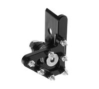 BCOATH Reposapiés de Aluminio para Trasero Motocicleta Aleación de Moto Negro Soporte Estable Comodidad Ergonómica y Dirt Bike