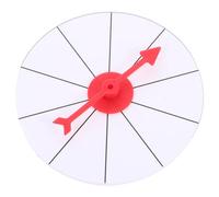 BCOATH Rueda de Premios Giratoria para Colgar en Pared Diámetro 10 CM Juego de Lotería Portátil para Fiestas y Actividades Educativas Accesorio Reutilizable para Eventos y Ocio