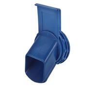 BCOATH Salida de Plástico para Tolva de Granos Diseño Conveniente y Diámetro Grande para Recipiente de Almacenamiento de Granos Azul