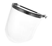 BCOATH Soldador Soporte de Aluminio Negro y Visor Transparente 2.0pet, UV E Infrarroja para Aplicaciones Profesionales y Soldadura Manual