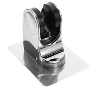 BCOATH Soporte para Cabezal de Ducha de Mano sin Taladro Instalación sin Perforar y Material Plástico Color Plata Adecuado para Uso Temporal en Viviendas de Alquiler