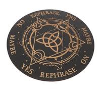 BCOATH Tablero de Péndulo de Madera Grande Diseño Grabado de Constelación Herramienta de Adivinación y Suministros Metafísicos para Altar y Decoración Espiritual 1 Pieza