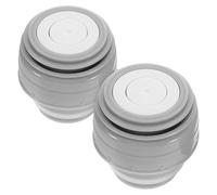 BCOATH Tapón de Vaso Aislado Compatible 45 Mm Gris para Botellas 500-1200 Ml Acero Inoxidable con Cierre Seguro Adecuado para Actividades al Aire Libre y Viaje