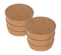 BCOATH Tapones de Corcho para Maceta de Cerámica Reutilizables Sello Hermético, Diseño Único y Forma Redonda, Pack de 6 Unidades para Uso en Jarrones y Terrarios Hogar