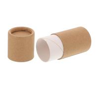 BCOATH Tubo de Papel Kraft Vacío de 10ml Color Caqui para Manualidades y Embalaje, Contenedor Redondo Resistente que Mantiene el Escritorio Ordenado y Limpio