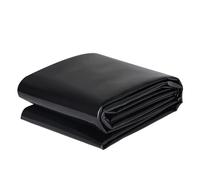 Bcojnlue Jardín Revestimiento De Estanque Negro HDPE Pond Liner 2.5x5m 3.5x7m 4.5x9m Flexible Resistencia A Pinchazos Lona Estanque para Exterior Estanques Koi Piscinas Lámina(Tamaño:10x12m/33x39ft)