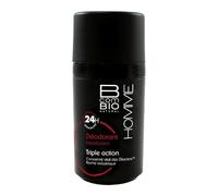 BcomBio Homme - desodorante en roll on para hombre de jengibre y salvia, 50 ml