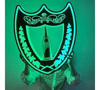 bcomedrag Soporte De Exhibición De Botellas Led, Estante De Exhibición De Botellas De Licor, Soporte De Exhibición De Champán King Bar Ace of Spades para Barra De Acrílico Ktv,TypeA