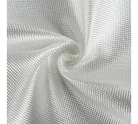 BCOMFY 1 Metro X 1 Metro 4oz Tela de Fibra de Vidrio Tejido Liso ignífugo e Impermeable 135g por Metro Cuadrado Barco Fibra de Vidrio Alta Temperatura