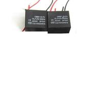 BCOMFY 2 uds CBB61 2UF/1UF/1,2 UF/1,5 UF/2,5 UF/3UF/3,5 UF/4UF condensador 2uf 450V Cbb61 condensador de ventilador CBB 450VAC capacitancia 4,5/5/6/7/8/10/ (Size : 1.2UF 2PCS)