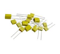 BCOMFY 20 condensadores de corrección de 100 V, 1 nF, 2,2 nF, 4,7 nF, 10 nF, 22 nF, 47 nF, 100 nF, 104 K, 0,1 uF, 220 nF, 470 nF, 1 uF, capacitancia de película de Polipropileno(220nF 224J 100V)