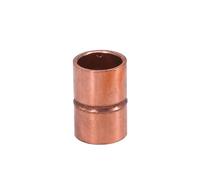 BCOMFY Acoplador de Ajuste de plomería for Aire Acondicionado, 1/4 ", 3/8", 1/2 ", 8, 10, 14, 15, 16, 18mm ID, Extremo de Cobre Puro, alimentación de Soldadura, 1 ud.(ID 16mm Wall 1.2mm)
