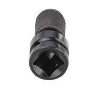 BCOMFY Adaptador de Llave de Tubo, 1/2 "Cuadrado a 1/4", Llave de Tubo de trinquete Hexagonal, Juego de Llaves, convertidor de Unidad, Herramienta de Impacto, 1 ud.(Socket 1)