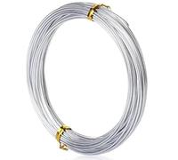 BCOMFY Alambre de Acero Inoxidable de 1m/5m/10m de diámetro 0,02-3,0mm Alambre de Acero Inoxidable 304(2mm X 5M)