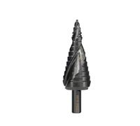 BCOMFY Broca escalonada de Metal, 4-12/20/32mm, 6-30mm, HSS, Broca cónica escalonada de Cobalto, Herramienta de perforación cortadora de Agujeros for Madera/Metal, 1 ud.(4-12mm)
