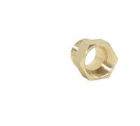 BCOMFY Conector de Rosca de latón de 1 Pulgada a 3/4 1/2, Conector Reductor de tubería de Agua Macho Hembra, Accesorios de Cobre for reparación, 1 Uds.(1inch to 3I4-01)