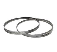 BCOMFY Hoja de Sierra de Cinta for Madera, 2 uds., 1400mm x 6,35mm x 0,35mm, Hojas de Sierra de Cinta, Herramientas de carpintería for Corte de Madera TPI 6 10 15(6TPI)