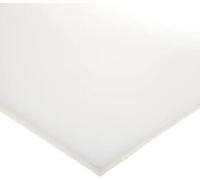 BCOMFY Lámina de acrílico Blanco Puro Mate Simple, Tablero de Vidrio Fundido Opaco Esmerilado for Manualidades, letreros, artículos de exhibición de Bricolaje(2mm Thickness,100x100mm)