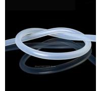 BCOMFY Manguera de Silicona Flexible Transparente de Grado alimenticio, diámetro Interior de 0,5/2,5/3/4/5/6/7/8/9/10/12-25 mm.(9x11mm (1Meter))