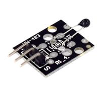 BCOMFY Módulo de Sensor de Temperatura analógico KY-013, Kit de Inicio de 3 Pines, resistencias de medición de termistor, divididas en PTC y NTC, 5 uds.
