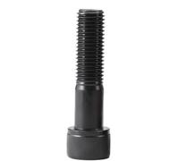BCOMFY Tornillo de Cabeza Hueca Hexagonal de Media Rosca de Acero de Grado 12.9, M14, Longitud de 22 mm a 100 mm(80mm)