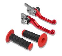 BCOTNHZT Para 300XCW 2014 2015 2016 2017 2018 Palancas De Embrague Freno Pivotante Motocicleta Tapones Extremo Tapa Manillar Empuñaduras(F)