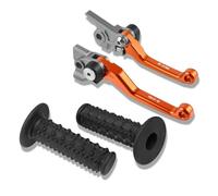 BCOTNHZT Para 300XCW 2014 2015 2016 2017 2018 Palancas De Embrague Freno Pivotante Motocicleta Tapones Extremo Tapa Manillar Empuñaduras(B)