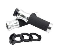 BCOTNHZT Para B K1200GT K1200LT K1200R SPORT Motocicleta CNC Aluminio 22mm Manillar Empuñaduras De Mano(Plata)