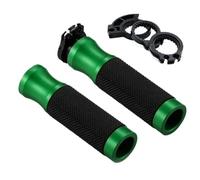 BCOTNHZT Para B K1200GT K1200LT K1200R SPORT Motocicleta CNC Aluminio 22mm Manillar Empuñaduras De Mano(VERDE)