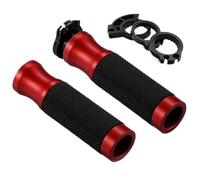 BCOTNHZT Para B K1200GT K1200LT K1200R SPORT Motocicleta CNC Aluminio 22mm Manillar Empuñaduras De Mano(ROJO)