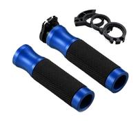 BCOTNHZT Para B K1200GT K1200LT K1200R SPORT Motocicleta CNC Aluminio 22mm Manillar Empuñaduras De Mano(AZUL)