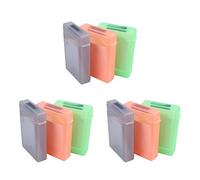 Bcowtte 15 unidades 3.5 portátil IDE SATA HDD carcasa externa carcasa disco duro funda protectora de plástico, 750031313