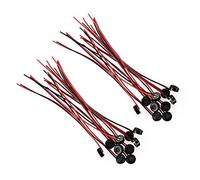Bcowtte 20 micrófonos condensadores electret 4 mm x 2 mm para PC teléfono MP3 MP4