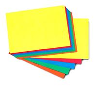 BCreative® - Cartulina reciclada de colores vivos y brillantes, tamaño A2, 180 g/m²/230 micras, paquete de 25 hojas