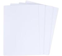 BCreativetolearn Cartulina blanca brillante A4, 100 hojas, 180 g/m², suave para impresora, fotocopiadoras, dibujo, montaje en pantalla, fabricación de tarjetas, pintura e impresión