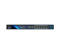 BCS BCS-B-SP24G-2SFP-M Switch PoE Gestionado 24 Puertos 1Gbps con Tecnología exPoE