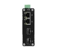 BCS BCS-ISP02G-2SFP Interruptor PoE Industrial de 2 Puertos para Carril DIN 60W