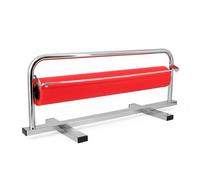 BCS Labels - Portarrollos de mostrador metálico Color Plateado | Dispensador Resistente para bobinas de Papel y Film hasta 70 cm de Ancho | Ideal para Envolver y Cortar en Tiendas y comercios