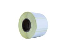 BCS LABELS - Rollo 1000 Etiquetas Térmicas Adhesivas 57x31mm precorte entre etiqueta (Zebra, TSC, Toshiba, Brother) Etiqueta térmica protegida códigos de barra etiqueta precio (1)