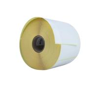 BCS LABELS - Rollo 1100 Etiquetas autoadhesivas 100x100mm Papel Brillante impresora industrial etiquetas adhesivas transferencia térmica Zebra, Brother, Toshiba, TSC, Godex, envíos y packaging (1)
