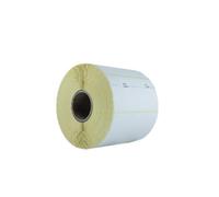 BCS LABELS - Rollo de 1000 Etiquetas Térmicas Adhesivas 100X65mm para impresoras Térmicas (Zebra, TSC, Toshiba, Brother) Etiqueta térmica para códigos de barra, etiqueta precio (1)